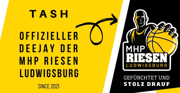 Partner der MHP RIESEN Ludwigsburg, Arena DJ seit 2021